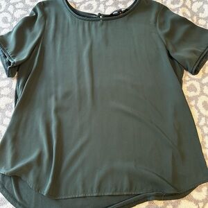 41 Hawthorn Dark Green Blouse